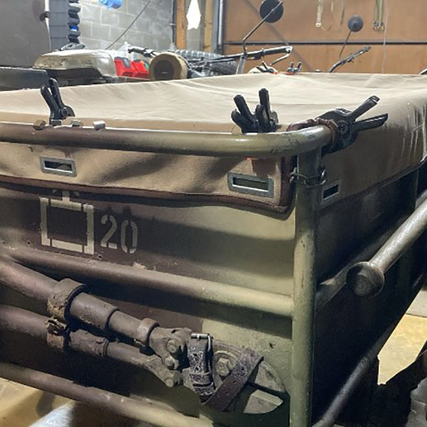 R&eacute;paration cuir militaire Lille