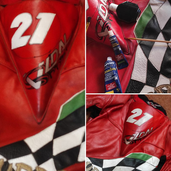 R&eacute;paration cuir moto Lille